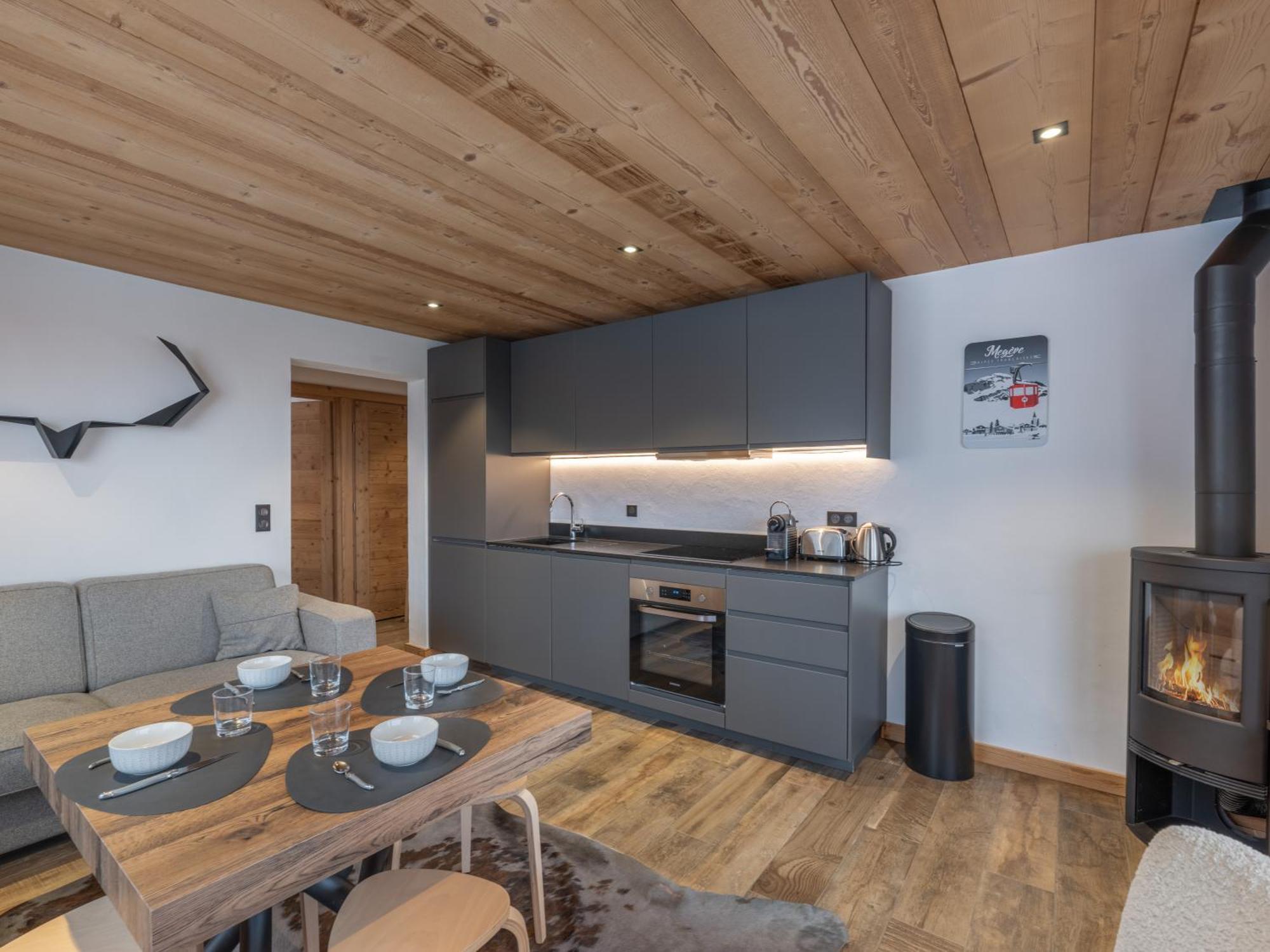 Chalet " Jeane " Proche Centre Межев Екстер'єр фото